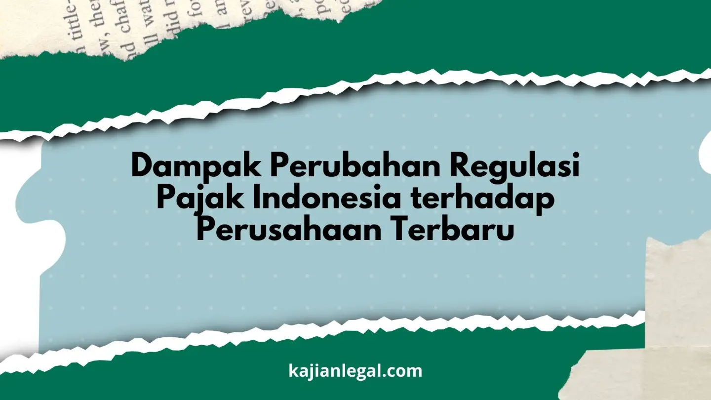 Dampak langsung bagi perusahaan
