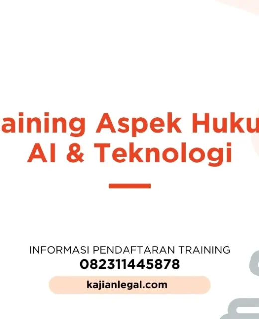 TRAINING ASPEK HUKUM AI & TEKNOLOGI JOGJA
