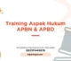 TRAINING ASPEK HUKUM APBN & APBD JOGJA