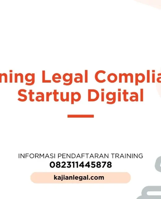 TRAINING LEGAL COMPLIANCE STARTUP DIGITAL JOGJA