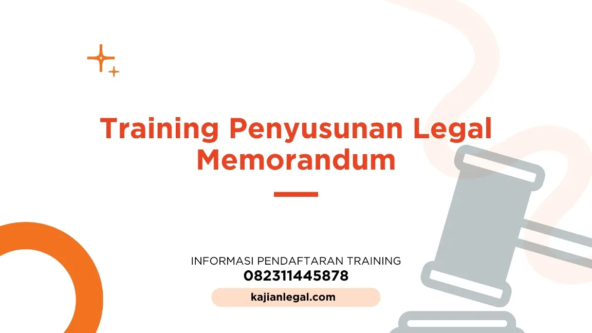 TRAINING PENYUSUNAN LEGAL MEMORANDUM JOGJA