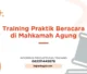 TRAINING PRAKTIK BERACARA MAHKAMAH AGUNG JOGJA