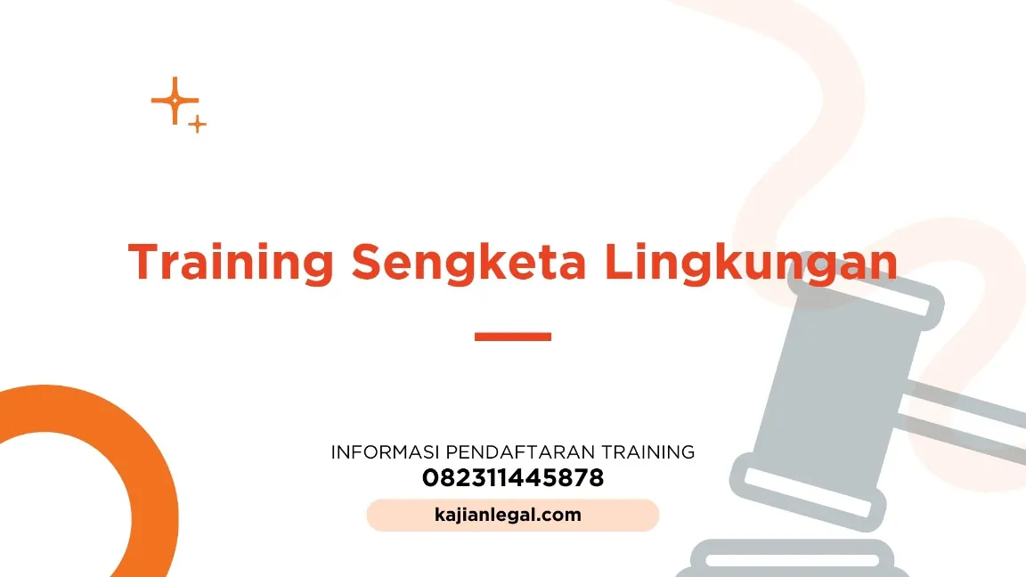 TRAINING SENGKETA LINGKUNGAN JOGJA
