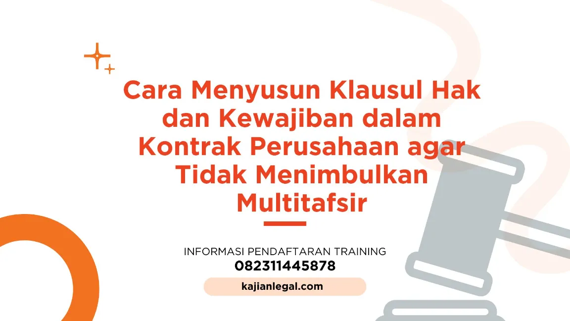 KLAUSUL HAK DAN KEWAJIBAN JOGJA